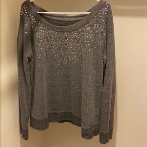 American Eagle sequin long sleeve xl